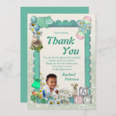 Baby shower Tweete Merci (Devant / Derrière)