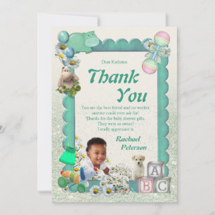 Baby Shower Tweets Bedankt