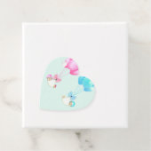 Baby shower Twins Bedankjes Labels (In situ)