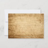 baby shower uitnodigen | Houtdouche Kaart (Achterkant)