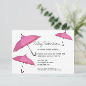 Baby shower uitnodigen | Shower Kaart (Staand voorkant)