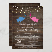 Baby shower Uitnodiging (Voorkant / Achterkant)