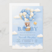 Baby shower Uitnodiging (Voorkant / Achterkant)