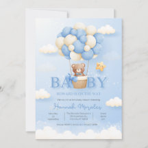 Baby shower Uitnodiging
