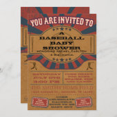  Baby shower Uitnodiging (Voorkant / Achterkant)