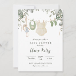 Baby shower Uitnodiging