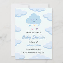 Baby shower Uitnodiging