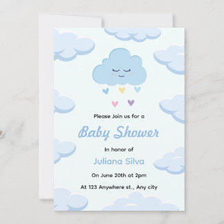 Baby shower Uitnodiging
