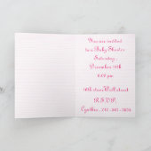 Baby shower Uitnodiging (Binnen)