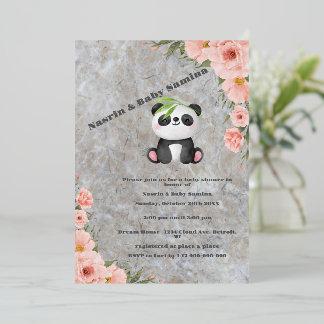 Baby shower Uitnodiging