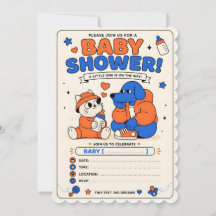 baby shower uitnodiging