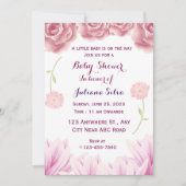 Baby shower Uitnodiging (Voorkant)