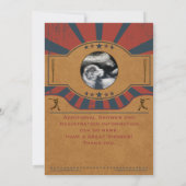  Baby shower Uitnodiging (Achterkant)