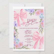 Baby Shower Uitnodiging