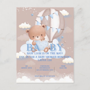 Baby shower Uitnodiging