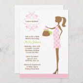 baby shower Uitnodiging (Voorkant / Achterkant)