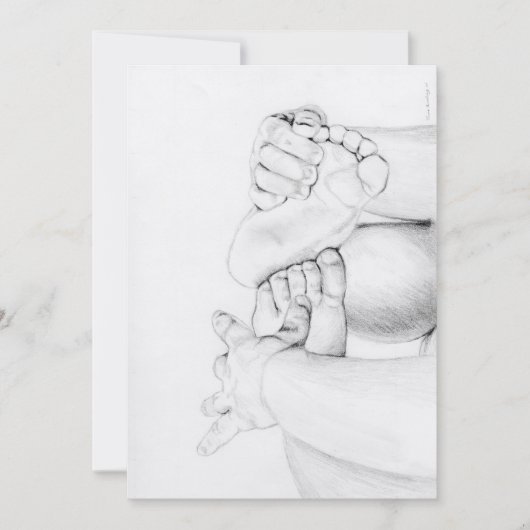 baby shower Uitnodiging (Voorkant)