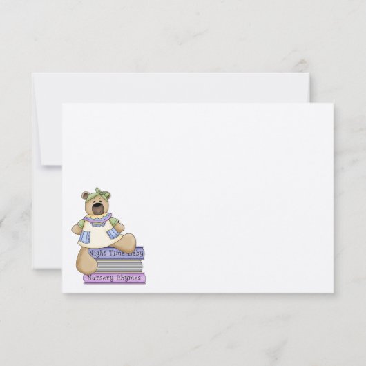 Baby shower Uitnodiging (Achterkant)