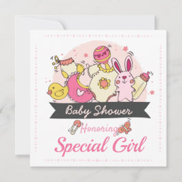 Baby shower Uitnodiging