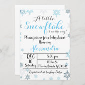 baby shower Uitnodiging (Voorkant / Achterkant)