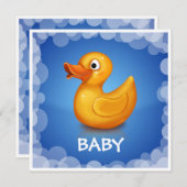 baby shower Uitnodiging (Voorkant / Achterkant)