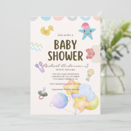 Baby shower Uitnodiging