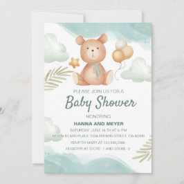 Baby shower Uitnodiging