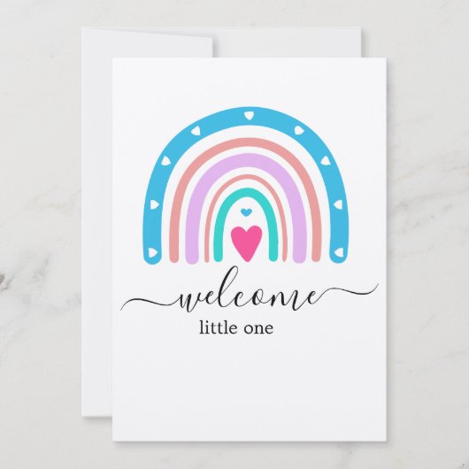 Baby Shower Uitnodiging - Aangepaste Jongens- of M (Voorkant)