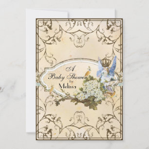 Baby shower Uitnodiging - betoverde Faerie Princes
