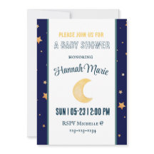 Baby shower Uitnodiging Boho Verblijf Wilde Moon K