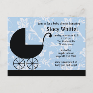 Baby shower Uitnodiging Briefkaart