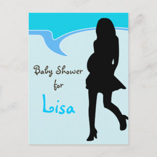 Baby shower Uitnodiging Briefkaart