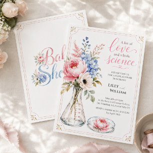 Baby Shower Uitnodiging die IVF Reis Benadrukt