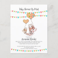 Baby shower Uitnodiging e-mail mama Baby Katten Wh