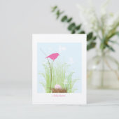 baby shower Uitnodiging - Girl (Staand voorkant)