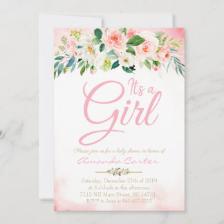 Baby shower uitnodiging het is een baby shower voo