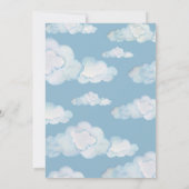 Baby shower-uitnodiging kaart (Achterkant)