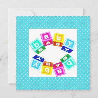 baby shower uitnodiging voor baby blue spotting
