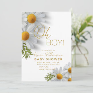 Baby Shower-uitnodigingen Kaart