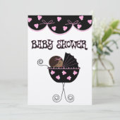 Baby Shower-uitnodigingen Kaart (Staand voorkant)