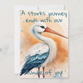 Baby Shower-uitnodigingen Kaart