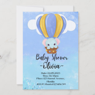 Baby Shower-uitnodigingen Kaart