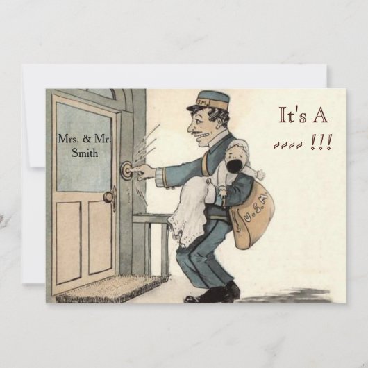 BABY SHOWER uitnodigingen neutraal (Voorkant)