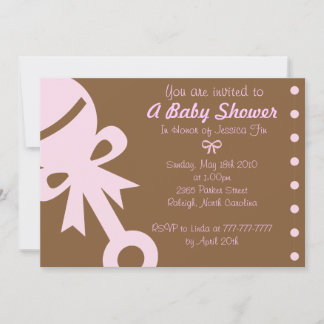 Baby Shower-uitnodigingen, uitnodigingen, aankondi Kaart
