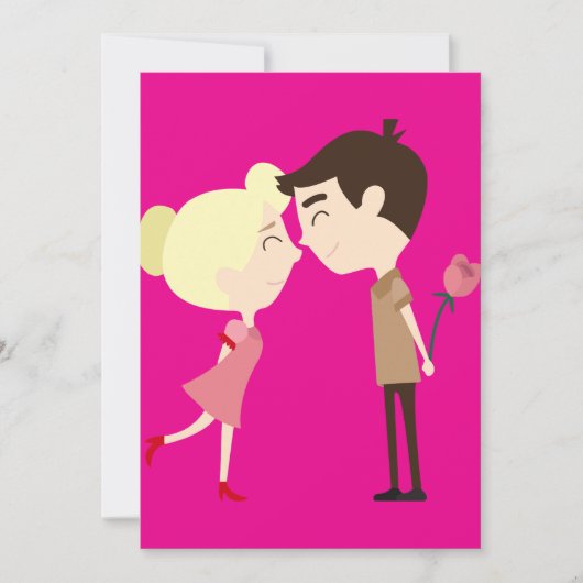 Baby shower uitnodigingen voor de liefde (Voorkant)