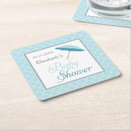 baby shower Umbrella Onderzetters Blue