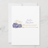 Baby shower Une maman à une autre carte de conseil (Dos)