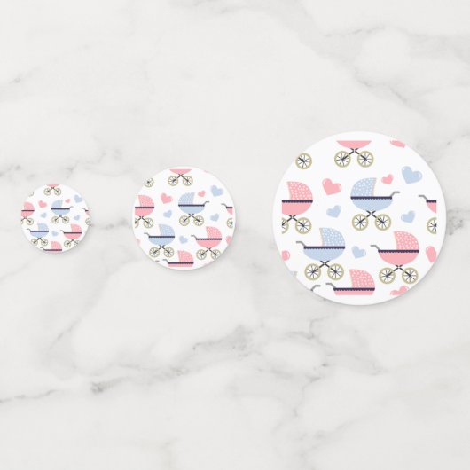 Baby shower Unisex Table Confetti (Voorkanten)