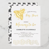 Baby shower van bijen