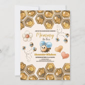  Baby shower van bijen Kaart (Voorkant)